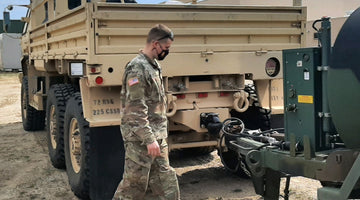 MIARNG Installs TeleSwivel Power Articulation Hitch on Tactical Vehicles